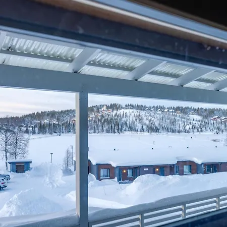 Skivillas 28 A 10 View Incl Wifi, Fireplace, Sauna 아파트 Hyrynsalmi